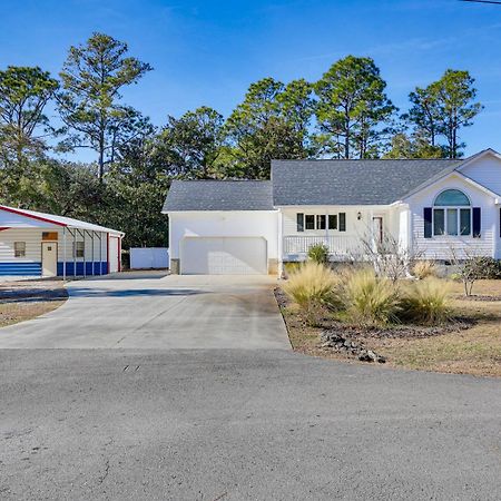 Cape Carteret Home About 3 Mi To Crystal Coast Beaches Exterior foto